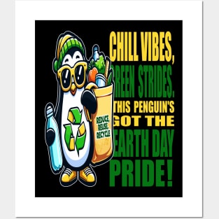 Chill VIbes Earth Day Pride: Grow Green Posters and Art